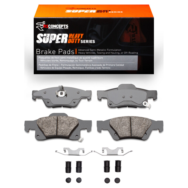 Dodge Durango Brake Pads - Rear - R1 Concepts - Super Duty - `11-`25